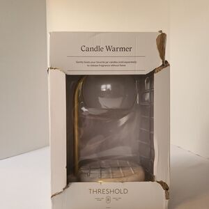 Target Threshold Frosted Candle Warmer NIB